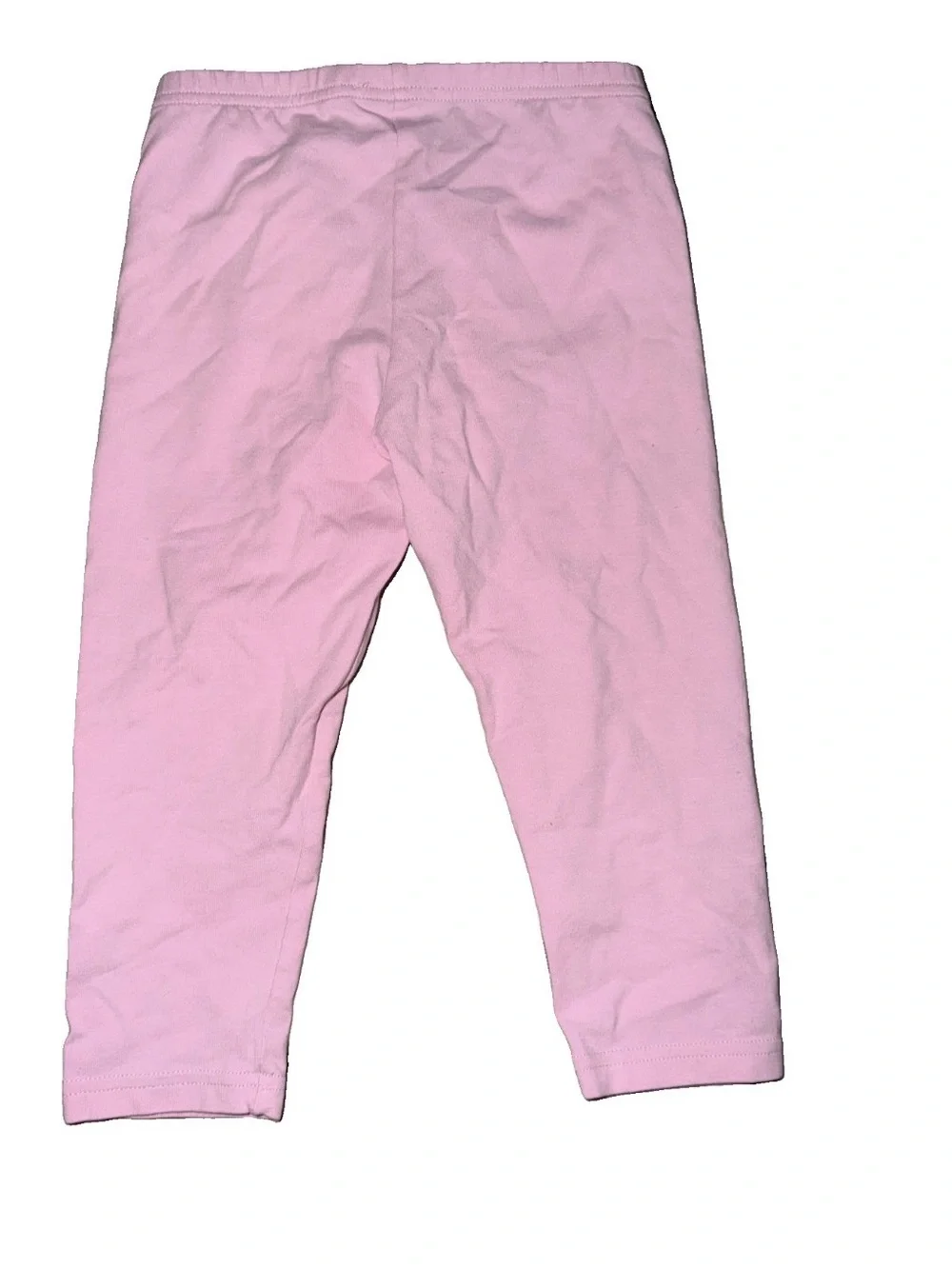 Versace Kids Pink Leggings with Gold Logo